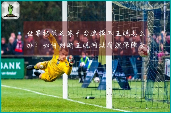 世界杯买足球平台选择不正规怎么办？如何判断正规网站有效保障交易