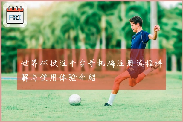 世界杯投注平台手机端注册流程详解与使用体验介绍