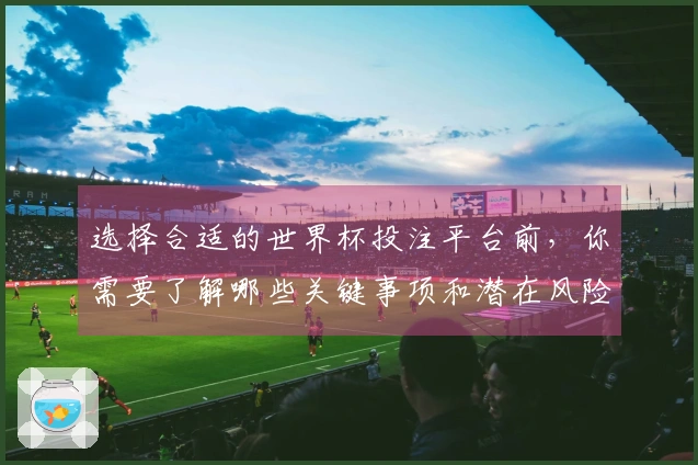 选择合适的世界杯投注平台前，你需要了解哪些关键事项和潜在风险